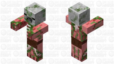 Zombie Pigman Minecraft Mob Skin