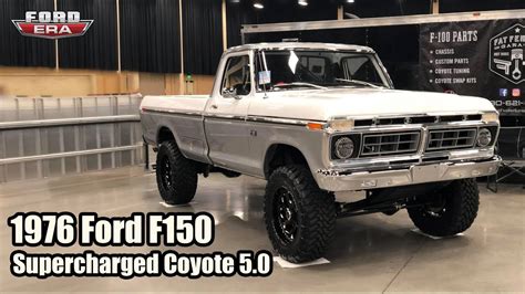 1976 Ford F150 4x4 Supercharged Coyote 50 Built By Fat Fender Garage