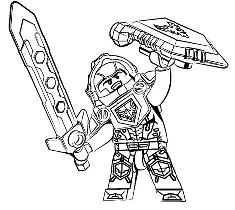 There are full of lego coloring pages on coloringpagesonly.com, enjoy! Lego Nexo Knights coloring pages