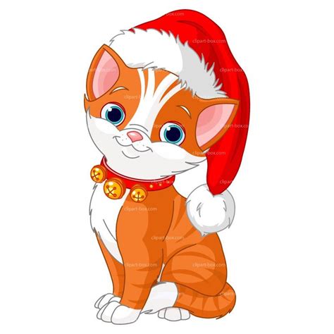 Images Of Cute Kitten Christmas Clipart Pic Christmas