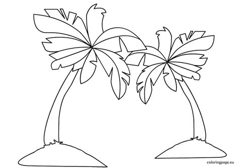 Our coloring pages are free and classified by theme simply choose and print your drawing to the palm tree which has a thick trunk large leaves and can measure 20 to 30 m. Palm Tree Leaves Coloring Pages at GetColorings.com | Free ...