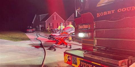 Early Morning House Fire In Conway Area Displaces Seven People