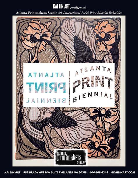 Atlanta Printmakers Studio 6th Biennial Ocean Highway Feat Honor