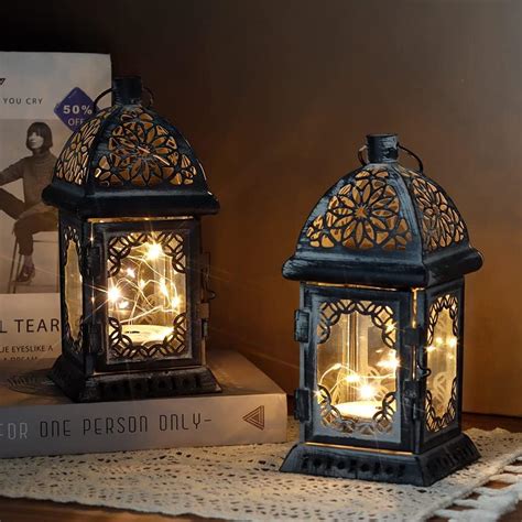 Lamplust Decorative Lanterns For Home Decor Set Of 2