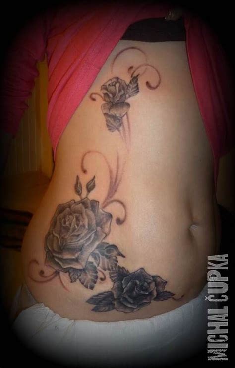 See more ideas about tattoo designs, tattoos, rose tattoos. side rose tattoo