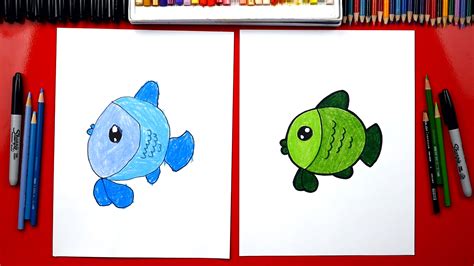 Fish Drawing For Kids