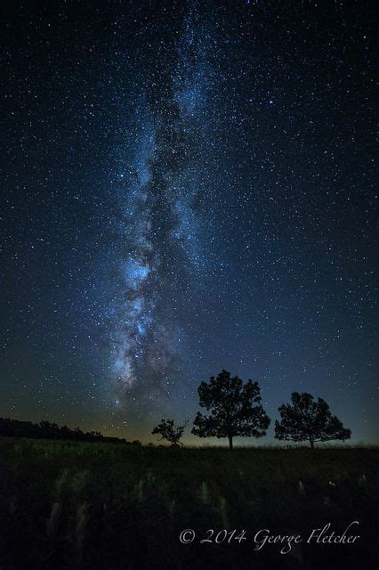 Big Meadows Under A Starry Sky By Gfletch Persistently Behind