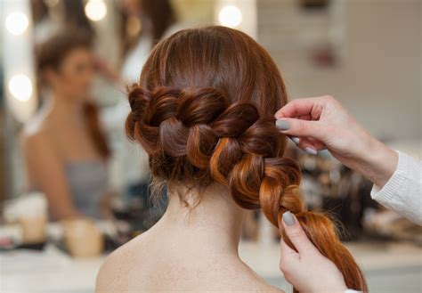 Brush out your hair and decide which side you want your braid, then split it into two even sections. How to French Braid Your Hair in 5 Easy Steps | Allure