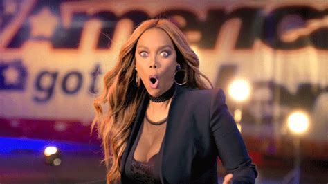 Tyra Banks Omg  By Americas Got Talent Find And Share On Giphy