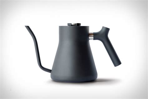kettle pour stagg coffee uncrate matte handle ergonomic read fellow gessato