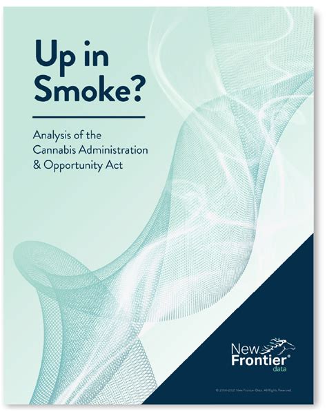 Up In Smoke Analysis Of The Cannabis Administration And Opportunity Act