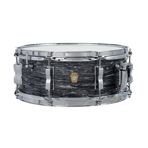 Ludwig Jazz Fest 14 X 55 Snare Drum Vintage Black Oyster At Gear4music