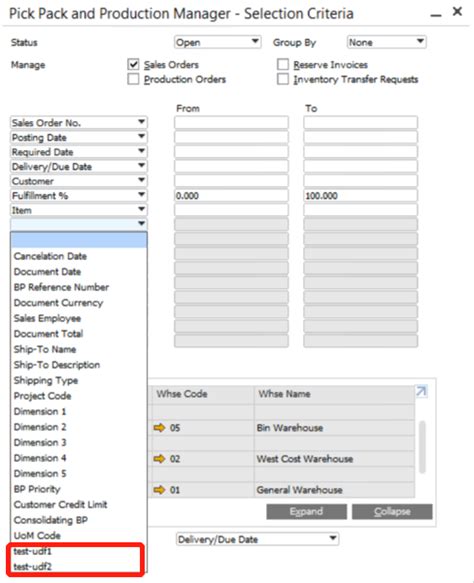 Pick And Pack Manager In Sap Business One