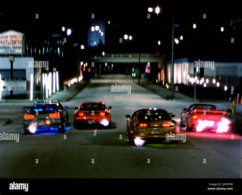 Car Race Scene 2 Fast 2 Furious 2003 Stock Photo Alamy