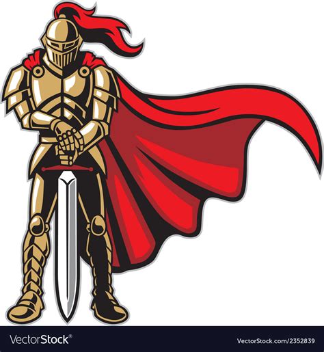 Knight Royalty Free Vector Image Vectorstock