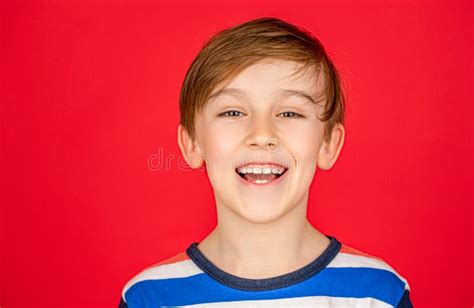 Portrait Of Adorable Young Beautiful Boy Stock Image Image Of