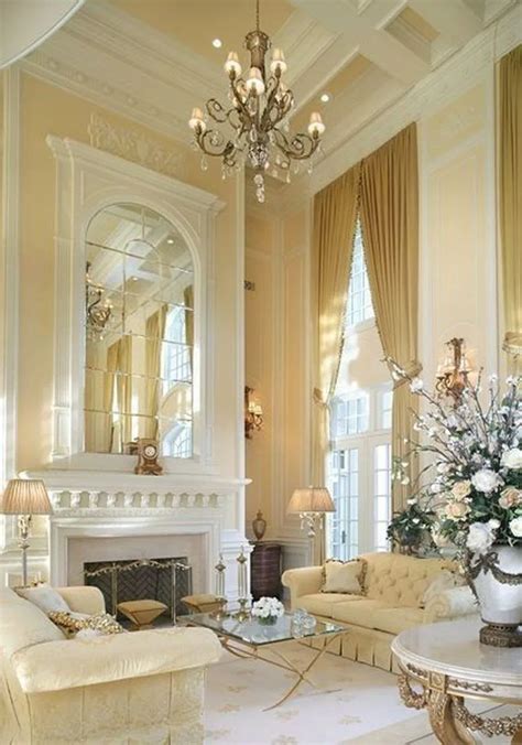 50 Magnificent Luxury Living Room Designs 48 French