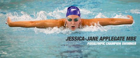 Jessica Jane Applegate Mbe Paralympic Champion Swimmer Cherryactive Australia Active Edge