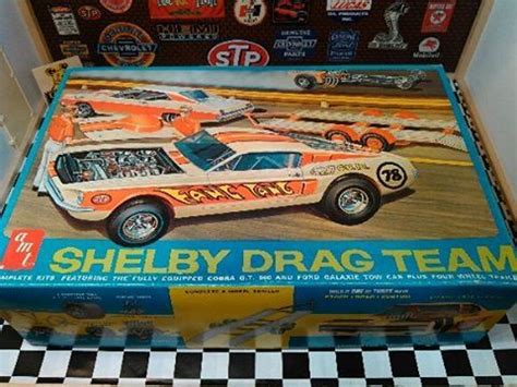 AMT Shelby Drag Team Model Cars Kits Plastic Model Kits Ford Mustang Classic