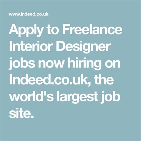 Discover Exciting Freelance Interior Designer Opportunities