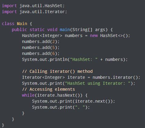 Hashset Initialization Java Hashset Class In Java With Example Learn