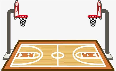 Basketball Court Clipart Png Basketball Court Basketball Clip Art