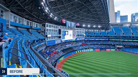 Toronto Blue Jays Unveil 300m Renovation Plans For The Rogers Centre