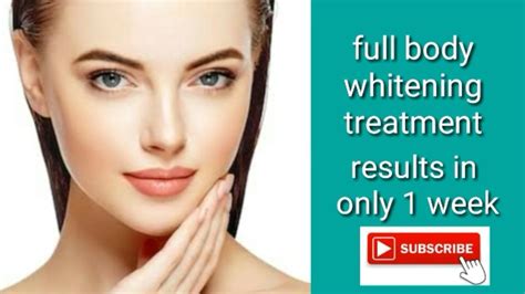 Full Body Whitening Treatment For Fair And Glowing Skin Challenge Home Remedy Youtube