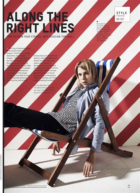 Tom Odell Magazine Scans Naked Male Celebrities