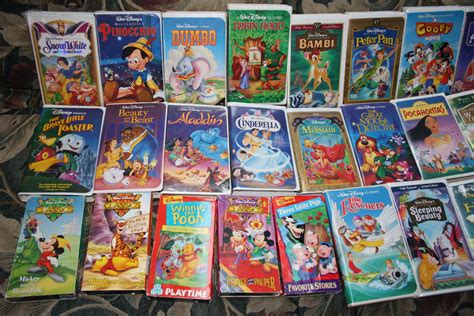 Vhs Images Disney Vhs Tape Collection Hd Wallpaper And