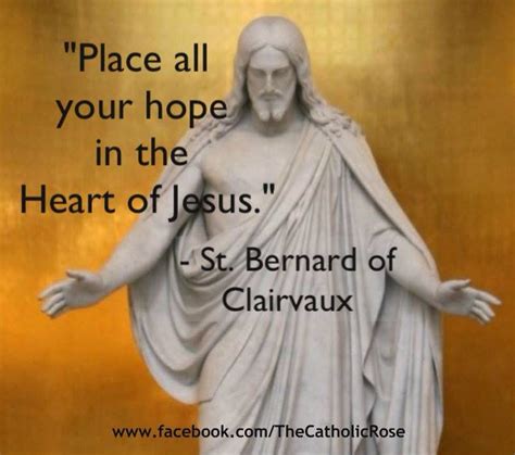 St Bernard Of Clairvaux The Heart Of Jesus Infant Jesus Novena