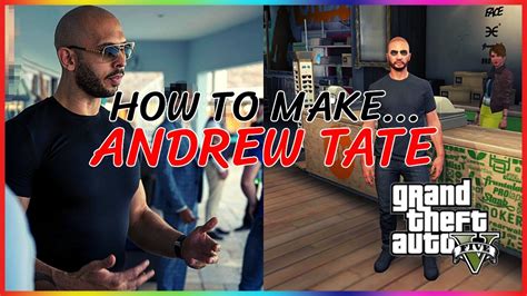 How To Make Andrew Tate In Gta Online Youtube