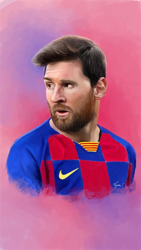 Artstation Lionel Messi Fan Art Gaurav Kumar Messi Ta