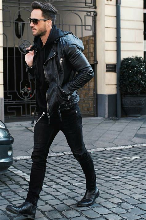 leather jacket styles for men