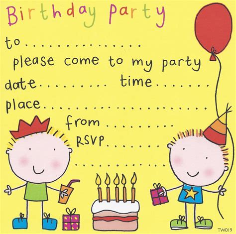 29 Print Birthday Invitations Png Free Invitation Template
