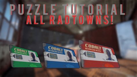 Rust keycard puzzle tutorial with all monuments! Rust Keycard Puzzle Tutorial with ALL Monuments! - YouTube