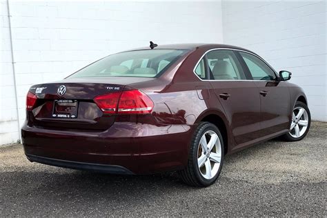 See pricing for the used 2013 volkswagen passat tdi se sedan 4d. Pre-Owned 2013 Volkswagen Passat TDI SE 4D Sedan in Morton ...