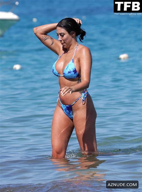 Tamara Joy Sexy Seen Showing Off Her Hot Bikini Body At The Beach In Ibiza Aznude