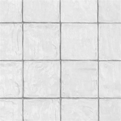 Portmore White 4x4 Glazed Ceramic Wall Tile Ceramic Wall Tiles