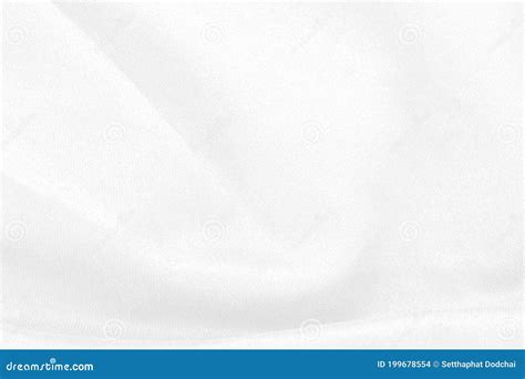 White Cloth Background Abstract Fabric Is Wrinkled And Sofe Wave Stock