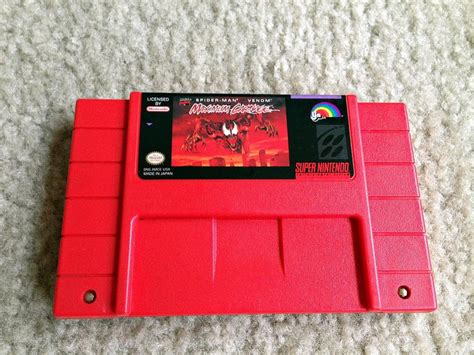 Finally Bought It My First Red Snes Cart Id Been Wanting A Copy For