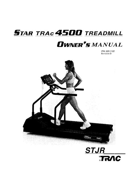 Star Trac 3900 Treadmill User Manual