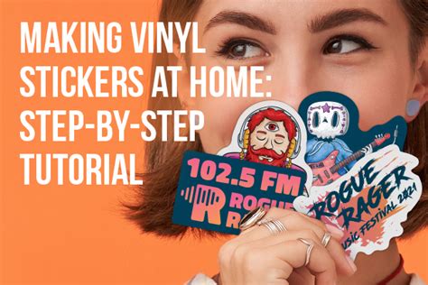 How To Make Custom Vinyl Stickers Step By Step Guide Sticker Residue