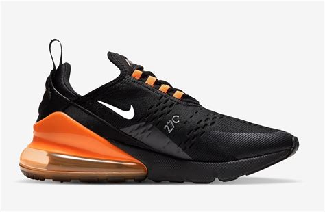 Nike Air Max 270 Black Orange Dc1938 001 Release Date Sbd