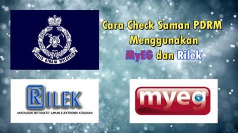 Mybayar saman ialah cara bayar saman online terkini dari polis diraja malaysia pdrm. Cara Check Saman PDRM Menggunakan MyEG dan Rilek - YouTube