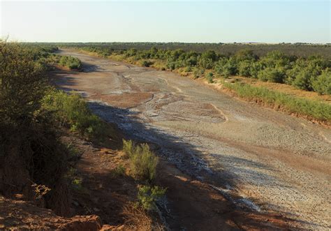 Brazos River Runs Dry During Texas Drought Noaa