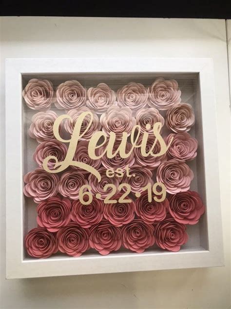 Bought your edible wedding favors in bulk and now you're looking for the best way to present them? Wedding season is here! Get a 9x9 custom shadow box. Frame ...