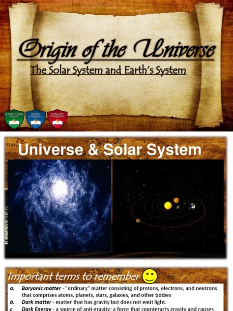Origin Of The Universe Ppt Earth And Life Science Pdf Universe Stars