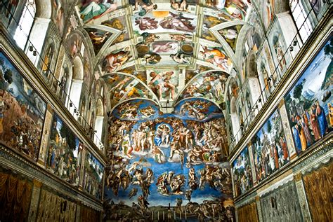 The building was only completed c the frescoes are painted in very bright colours, sometimes in quite large patches. Michelangelo's Rome: 10 best places to see the Renaissance ...