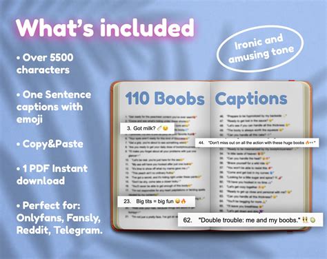 110 Boobs Captions Ideas For Onlyfans Adult Content Industry Captions